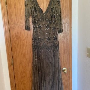 Size 8 Brown Sequin Dress